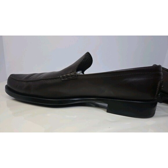 TOD’S Leather Slip-on Loafers Burgundy Oxblood Sz 11.5 Made In Italy, MSRP $700+ - Picture 16 of 16